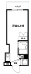 常盤台MYマンションの物件間取画像